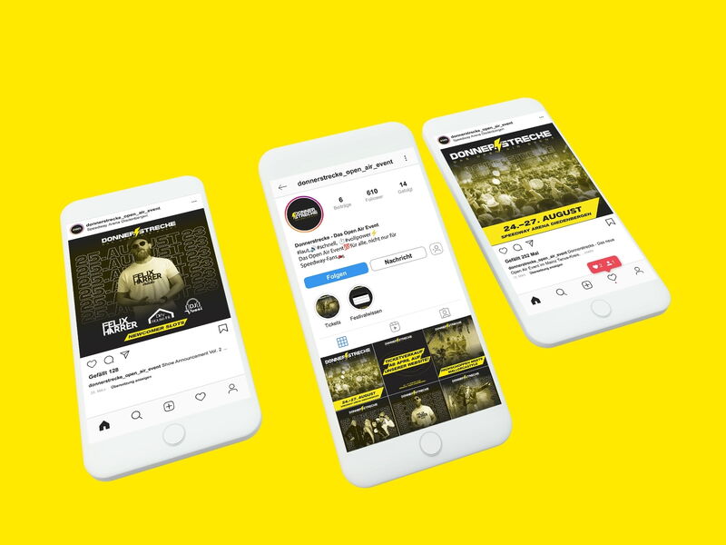 Donnerstrecke Instagram Mobil Mockup2x