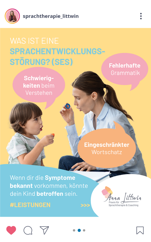 Eine Logopädin zeigt einem Kind mit Sprachschwierigkeiten ein kleines Objekt, um die Aussprache zu üben